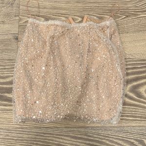 BRAND NEW Sequin Skirt